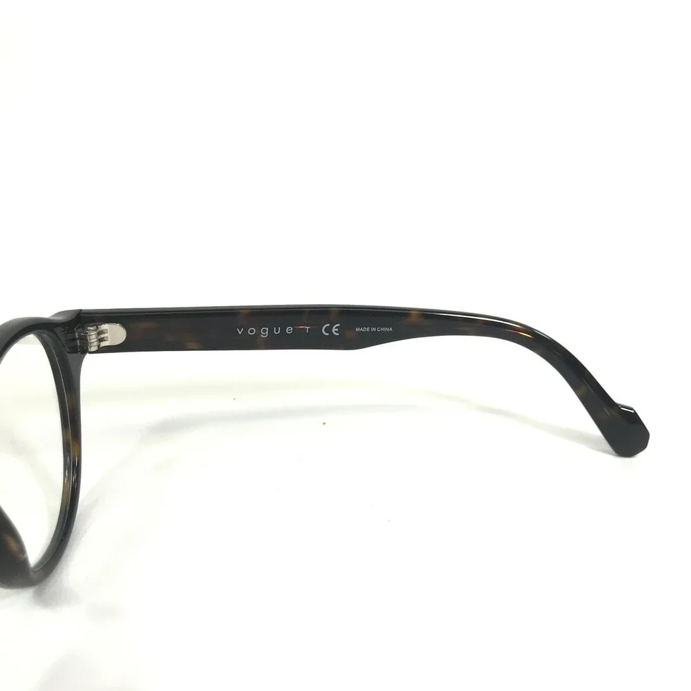 Vogue Eyeglasses Frames VO5332 W656 Brown Tortoise Round Full Rim 46-22-145
